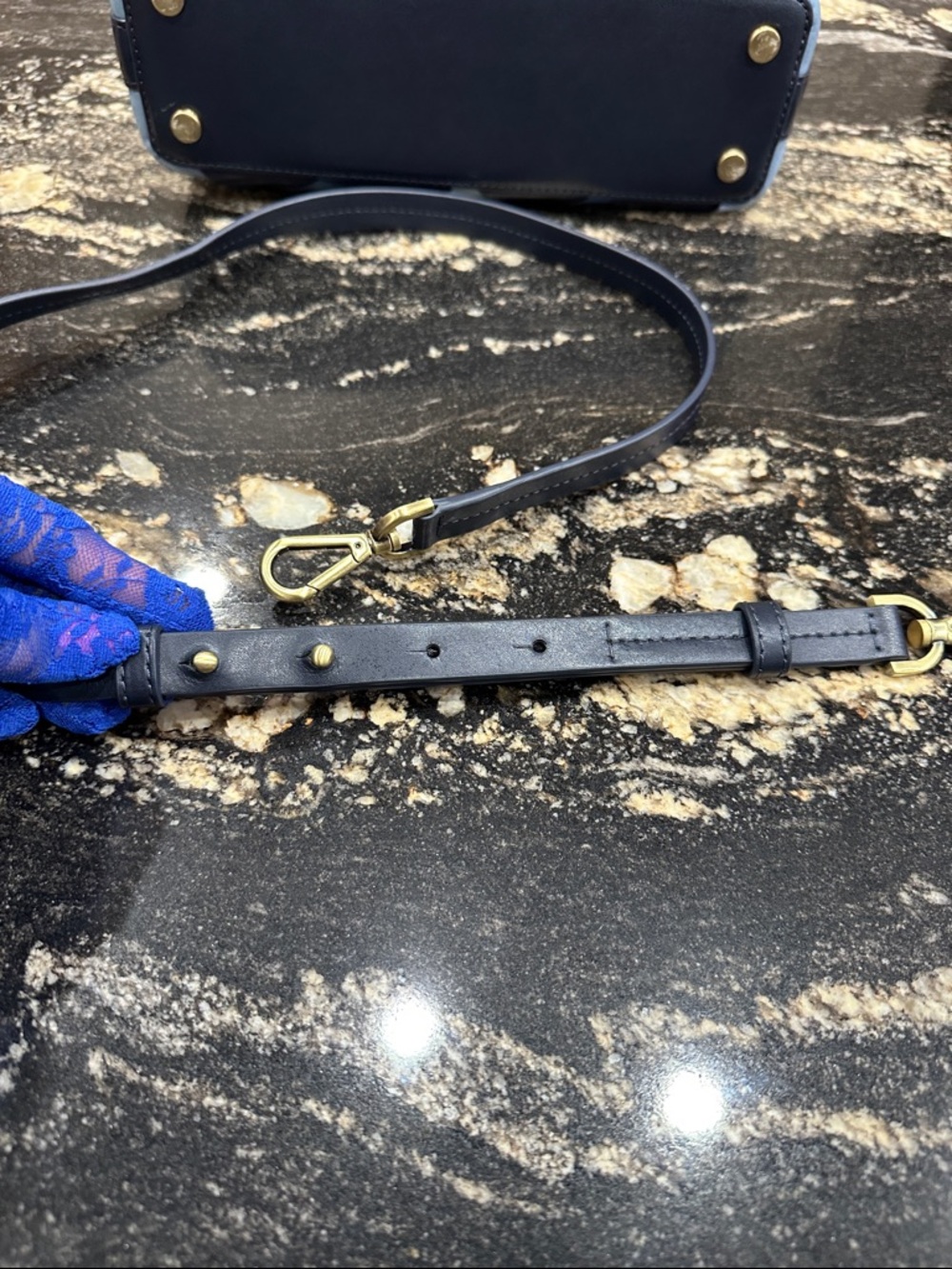 Michael Kors Mott Woven Leather Tote - Picture 13 of 13